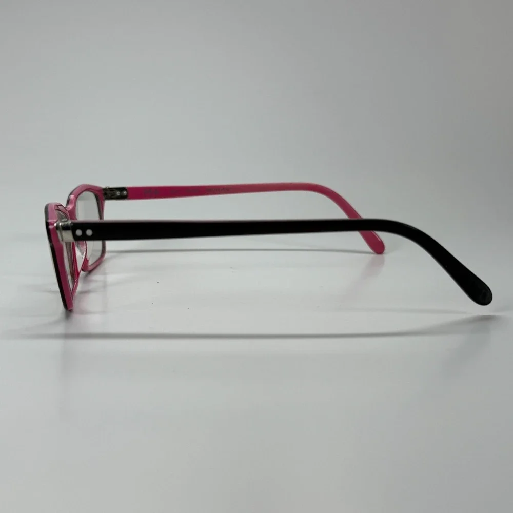 M+ 3011 Blkpk Eyeglasses Frame Only 50-16-142 Black Pink 980138673 Full Rim